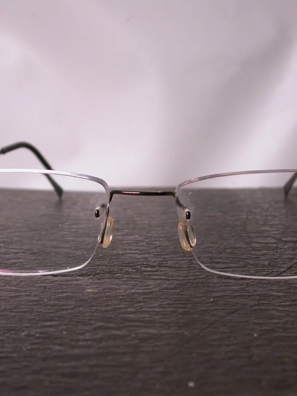 Lindberg Dark Gray Strip Titanium Modern Eyeglasses Frames Made in Denmark